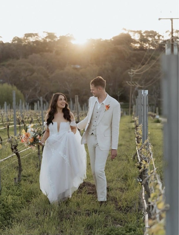 Elegant Blush Botanica wedding florals