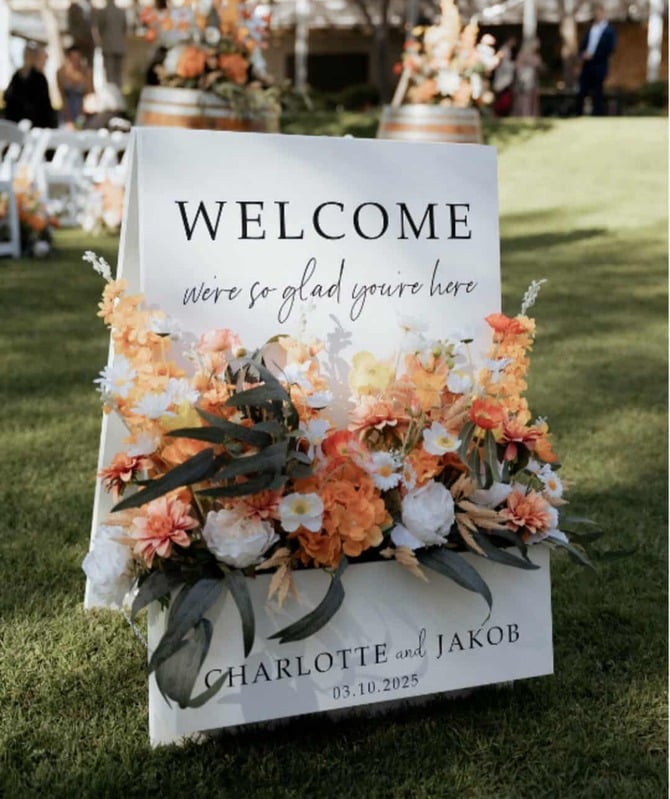 Romantic Blush Botanica celebration florals